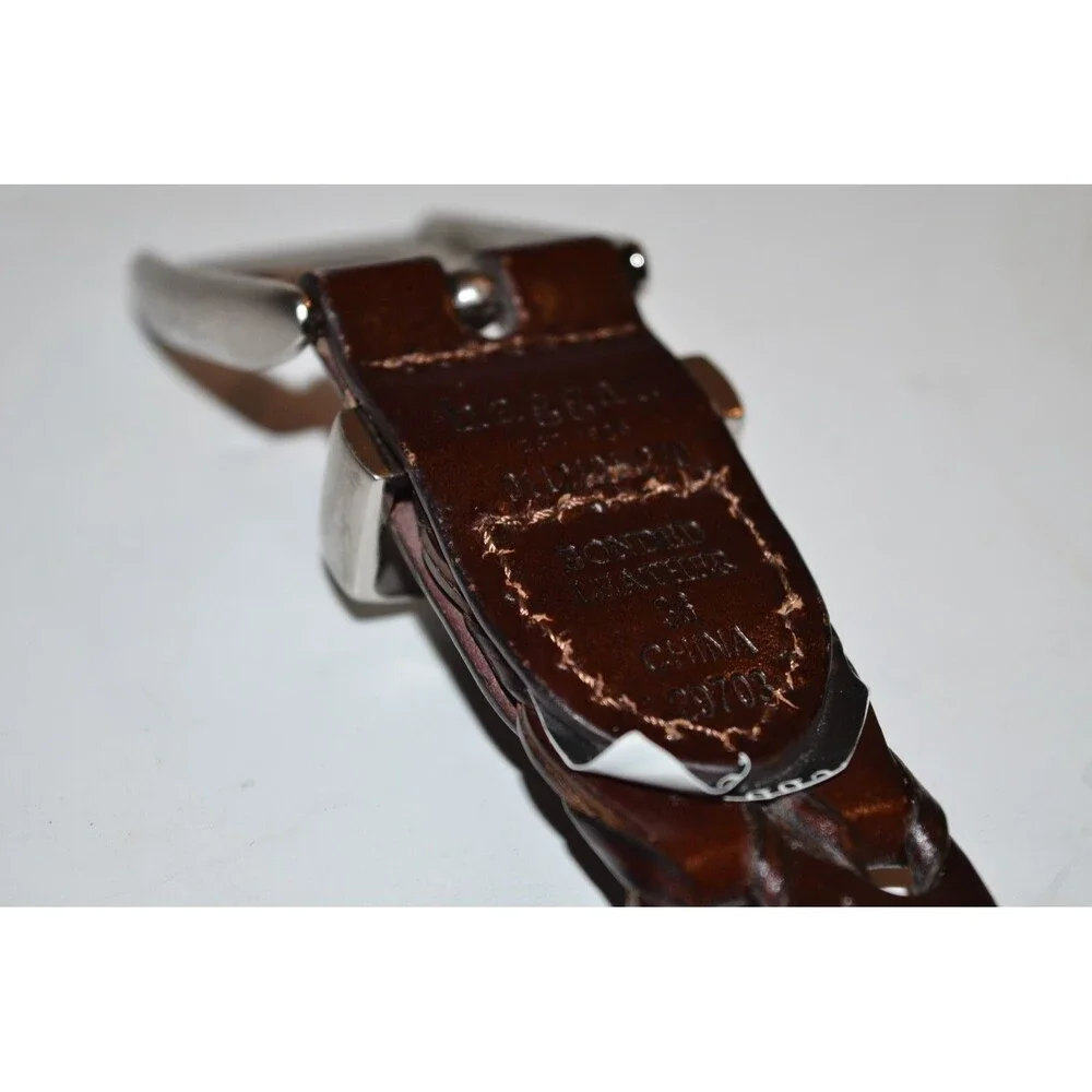 Mens Leather Belt‎  Hagger Brown 36 Boho style